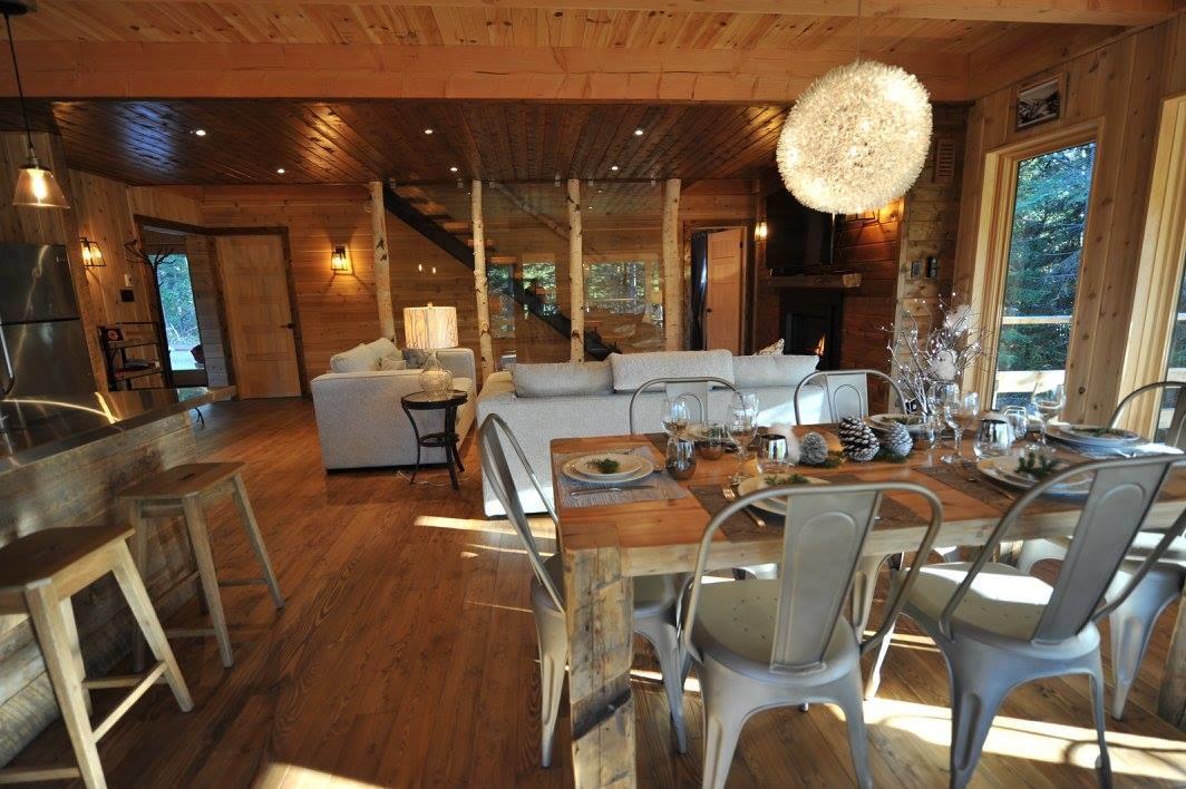 Les Bouleaux - Les Chalets Spa Canada La Malbaie Εξωτερικό φωτογραφία
