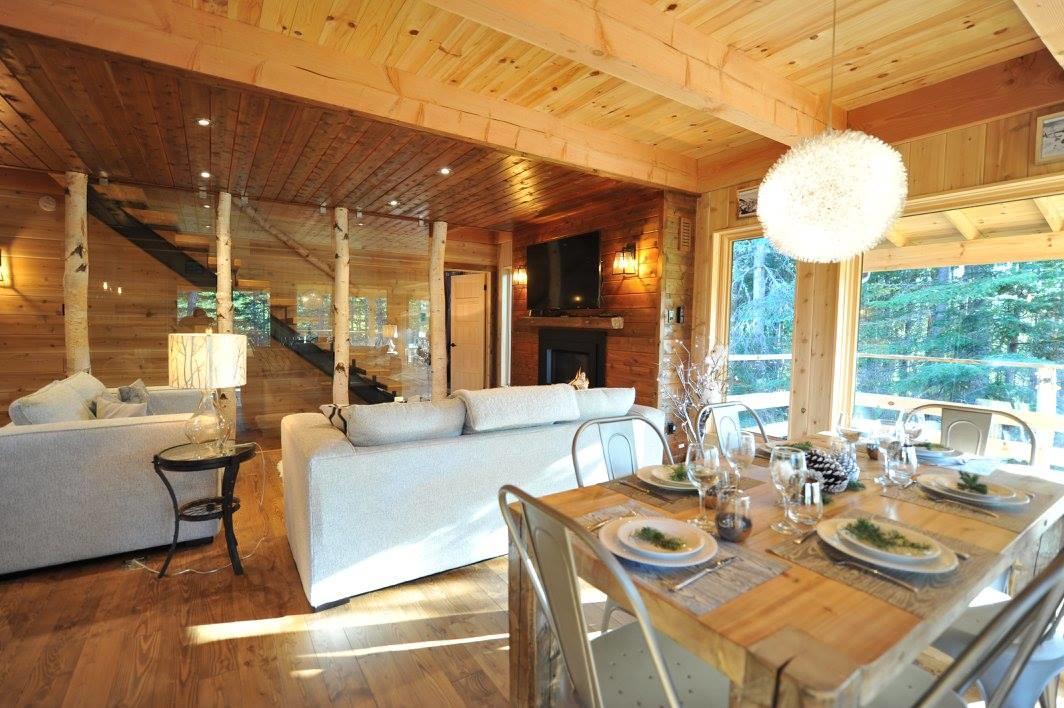 Les Bouleaux - Les Chalets Spa Canada La Malbaie Εξωτερικό φωτογραφία