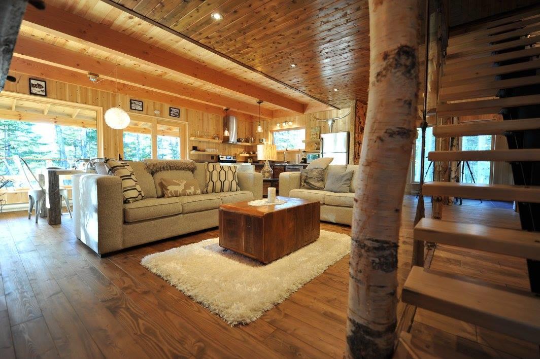Les Bouleaux - Les Chalets Spa Canada La Malbaie Εξωτερικό φωτογραφία